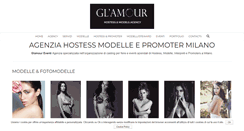 Desktop Screenshot of glamoureventi.com